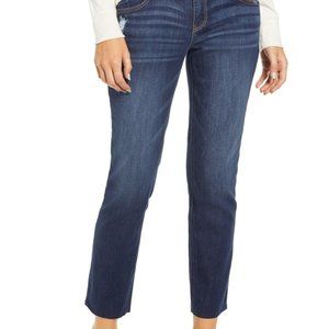 Wit & Wisdom Ab-Solution Raw Hem Girlfriend Jeans
